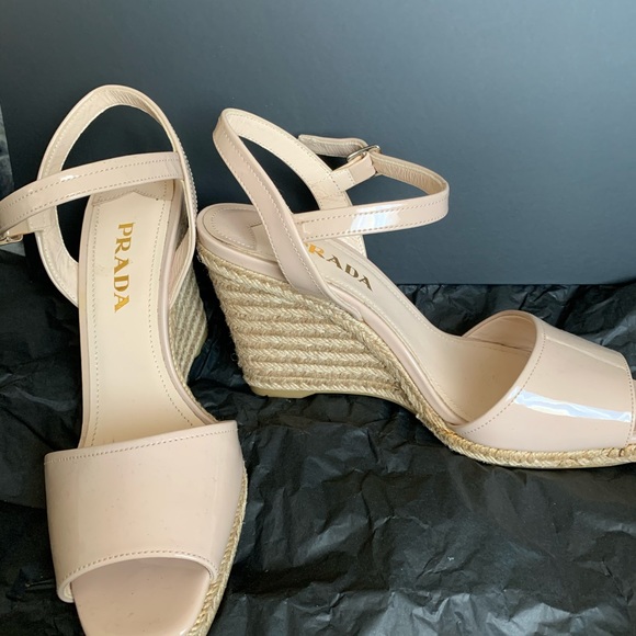 SOLD! Prada Espadrille Wedge - Picture 3 of 6